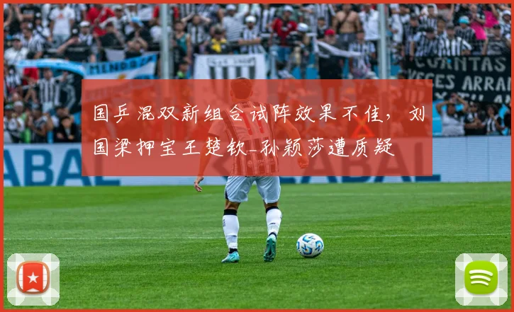 国乒混双新组合试阵效果不佳,刘国梁押宝王楚钦_孙颖莎遭质疑